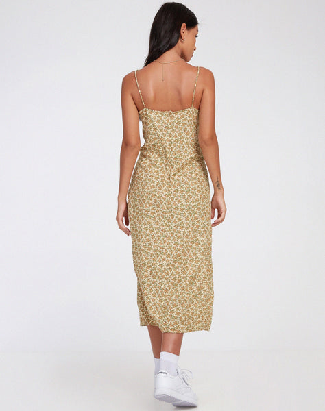 image of Cypress Midi Dress in Washed Ditsy