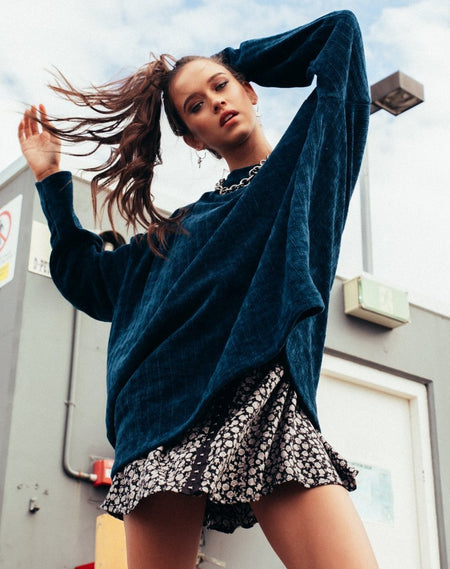 Ajie Jumper in Black Knit