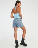 image of Dama Crop Top in Blue