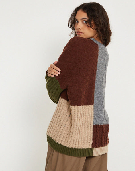 image of Danar Jumper in Patchwork