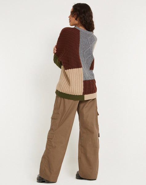 image of Danar Jumper in Patchwork