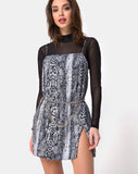 Datista Dress in Snake