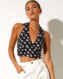 Image of Datri Crop Top in 90s Daisy