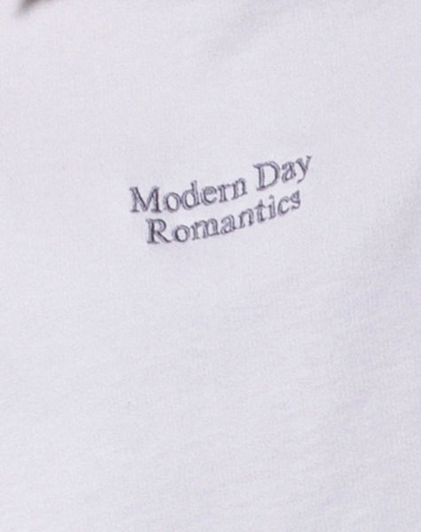 Deca Sweatshirt in Grey "Modern Day Romantics"