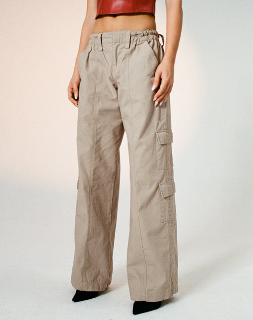 image of Hansa Cargo Trouser in Stone