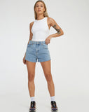 Image of Denim Shorts in Light Wash