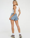 Image of Denim Shorts in Light Wash