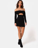 Derah Dress in Black