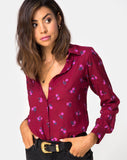 Dimaris Shirt in Magenta Rose Pink