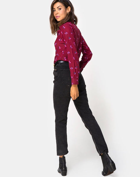 Dimaris Shirt in Magenta Rose Pink