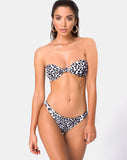 Dita Bikini Top in Dalmatian