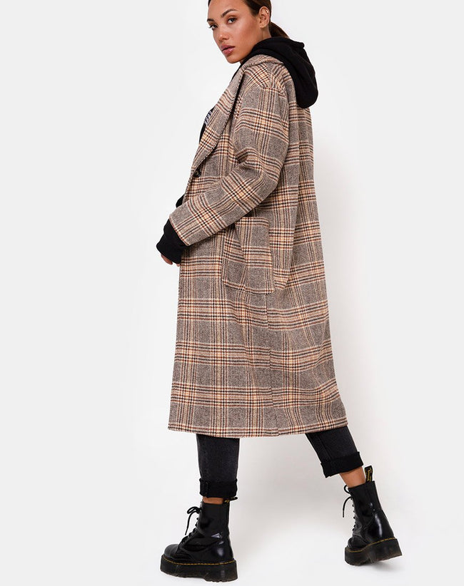 Duster Coat in Winston Check