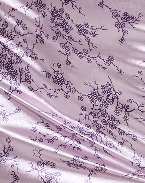 Wren Mini Skirt in Sakura Blossom Lilac