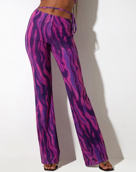 image of Eda Trouser in  Tropical Rave Pink