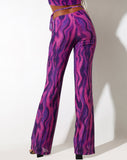 image of Eda Trouser in  Tropical Rave Pink