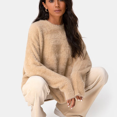 Edgen Jumper in Knit Sand