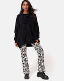 Image of Edgen Jumper in Knit Black