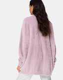 Edgen Jumper in Knit Mauve