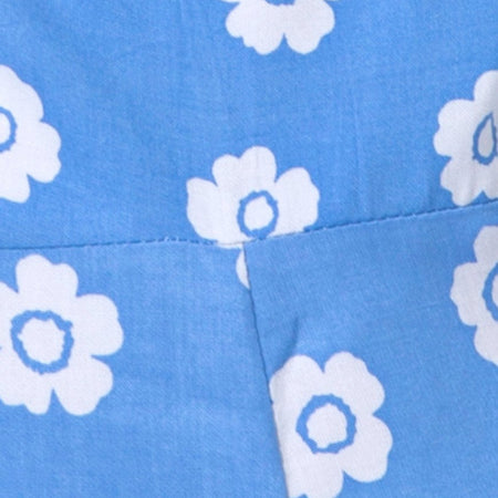 Elusi Playsuit In Daisy Stamp Blue Sky