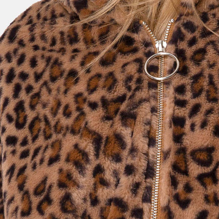 Emerson Jacket in Leopard Brown