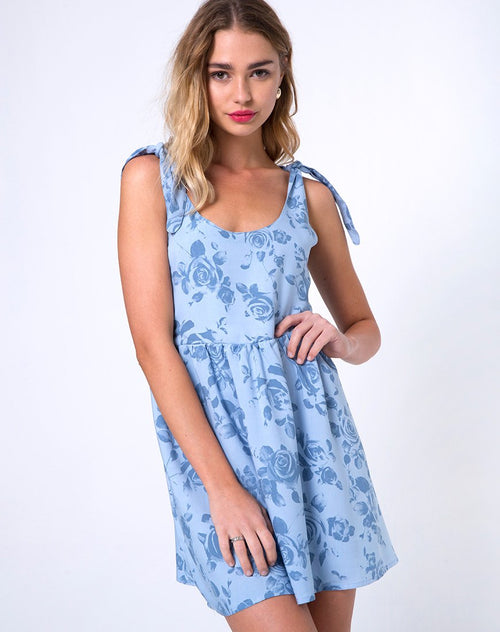 Estilo Dress in Sky Rose