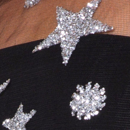 Ether Top in Glitter Net Star Child