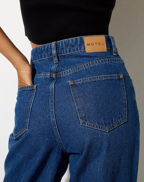 Image of Extra Wide Jean in Classic Blue