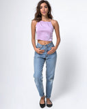 Fair Cami Top in Satin Lilac