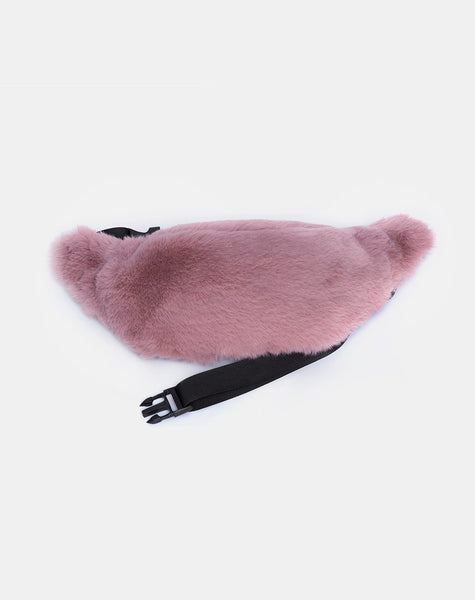 Bumbag in Fur Pink