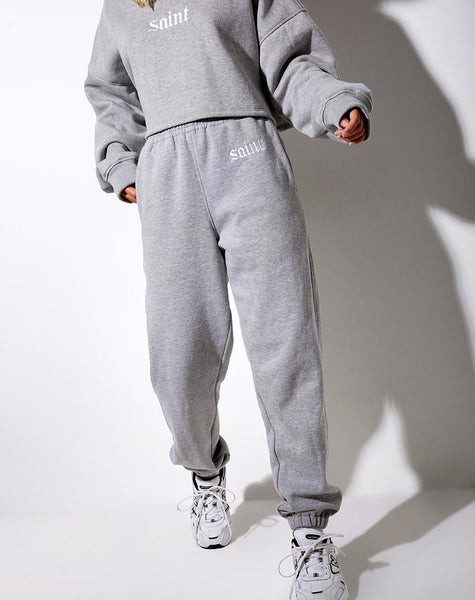 Image of Basta Jogger in Grey Marl Saint Embro