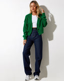 Image of Faya Cardi in Knit Green