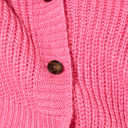 Faya Cardigan in Bubblegum Pink