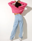 Image of Faya Cardigan in Bubblegum Pink