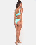 Febe Bikini Bottom in Mini Rib Mint