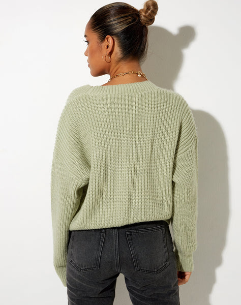 Image of Fia Cardigan in Sage