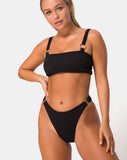 Fien Bikini Top in Black