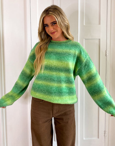 Image of MOTEL X OLIVIA NEILL Ammaria Jumper in Green