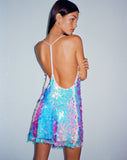 Image of Finn Mini Dress in Disc Sequin Unicorn