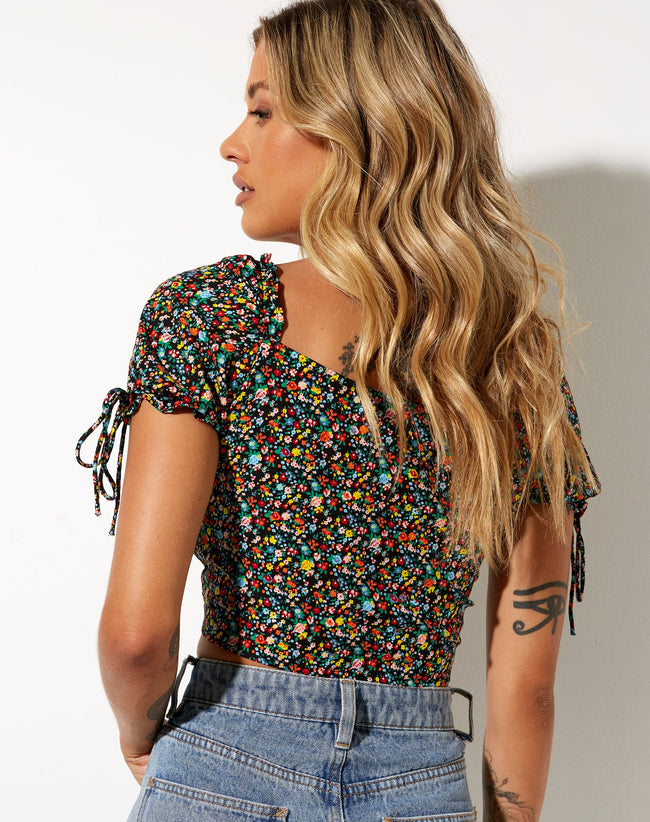 Image of Flaba Crop Top in Kenny Floral