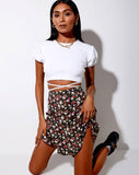 Gaelle Mini Skirt in Courtney Floral