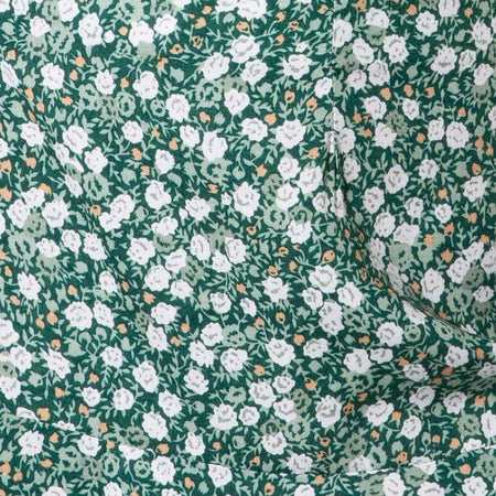 Gaelle Skirt in Floral Field Green