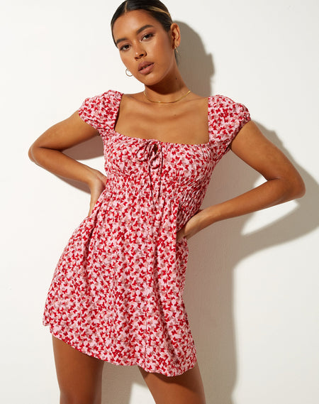 Holma Mini Dress in Kenny Floral