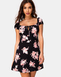 Gaval Mini Dress in Vintage Rose Pink