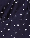 Gaval Mini Dress in Stars Struck Navy