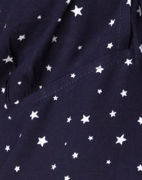 Gaval Mini Dress in Stars Struck Navy