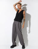 image of Gavan Vest in Tailoring Black