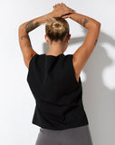 image of Gavan Vest in Tailoring Black