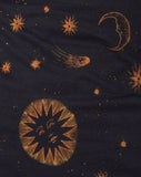Giri Bodycon Dress in Celestial Black