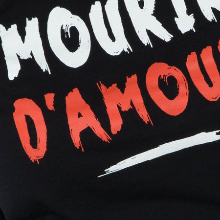 Girl Fit Tee in Mourir D'Amour Black