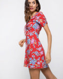 Giska Tea Dress in Vintage Fleur
